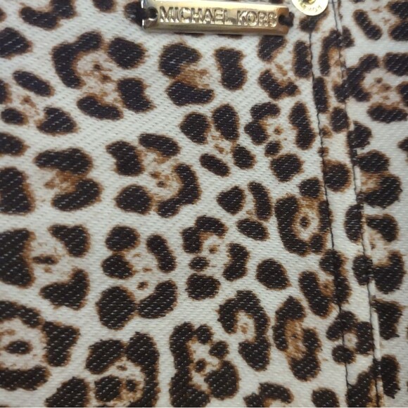 Michael Michael Kors Leopard Animal Print Jeggings Pants. - Picture 10 of 12